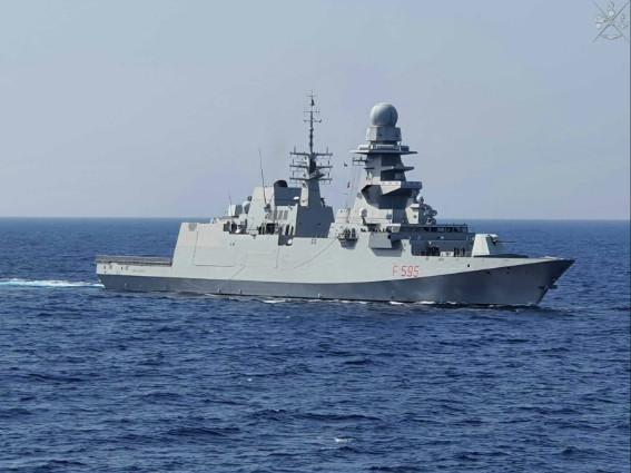アタランタ作戦 ルイージリッツォフリゲートが旗艦の役割を果たす オンライン防衛