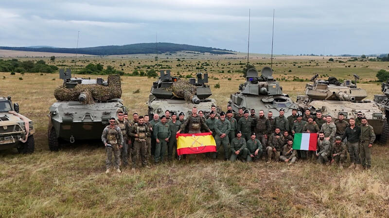 Militari della brigata “Aosta” si addestrano con i legionari spagnoli