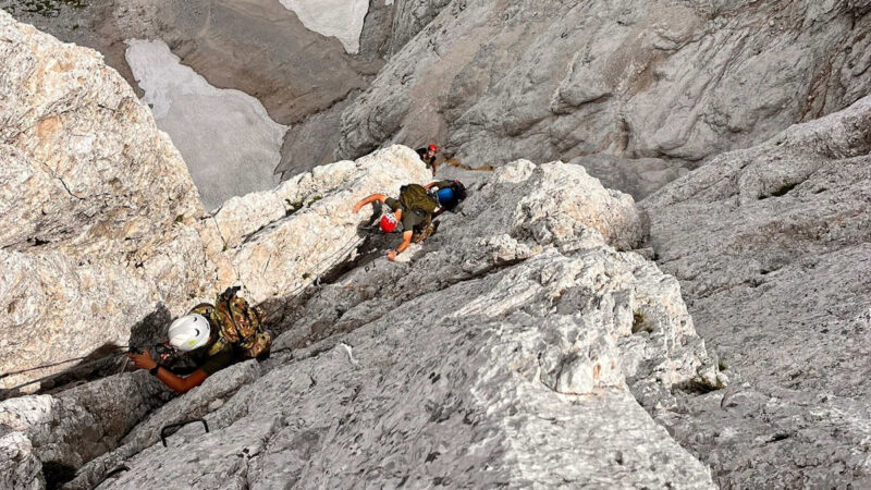 Attività sulle Alpi Giulie per il 3° reggimento artiglieria della brigata alpina Julia
