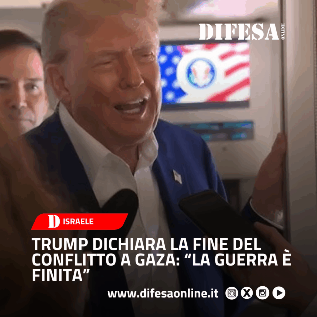 Durante il viaggio verso il Medio Oriente, il presidente statunitense Donald Trump ha espresso ottimismo riguardo al cessate il fuoco e all’accordo per il rilascio degli ostaggi tra Israele e Hamas. Parlando con i giornalisti a bordo dell’aereo presidenziale, Trump ha affermato che “la guerra è finita”, aggiungendo che si aspetta che la tregua possa reggere perché “la gente è stanca” e “questo conflitto dura da troppo tempo”.