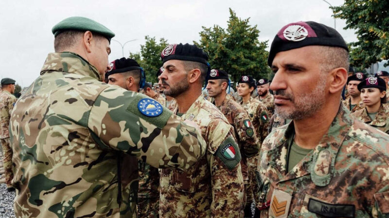 Rientrato l’ORF battalion dai balcani