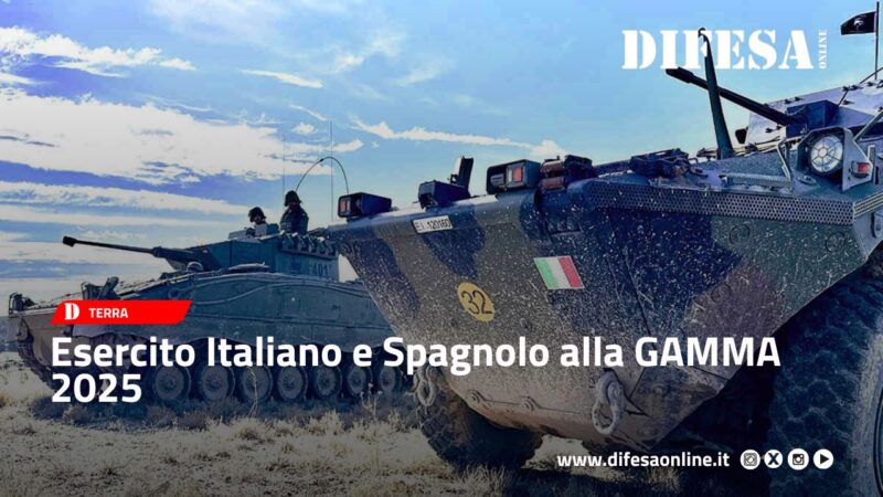 Esercito Italiano e Spagnolo alla GAMMA 2025