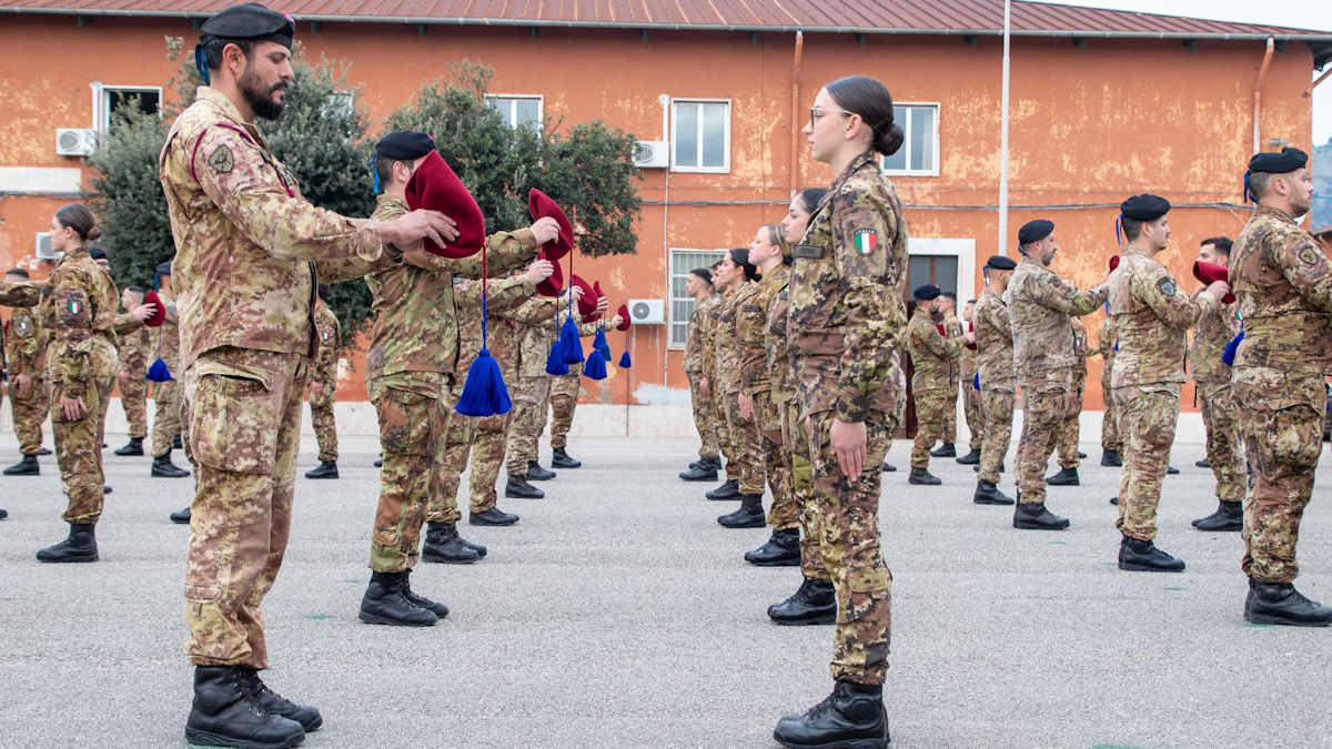 Caserta accoglie i nuovi bersaglieri