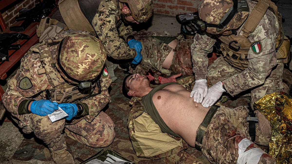Concluso a Remanzacco il corso per soccorritori militari