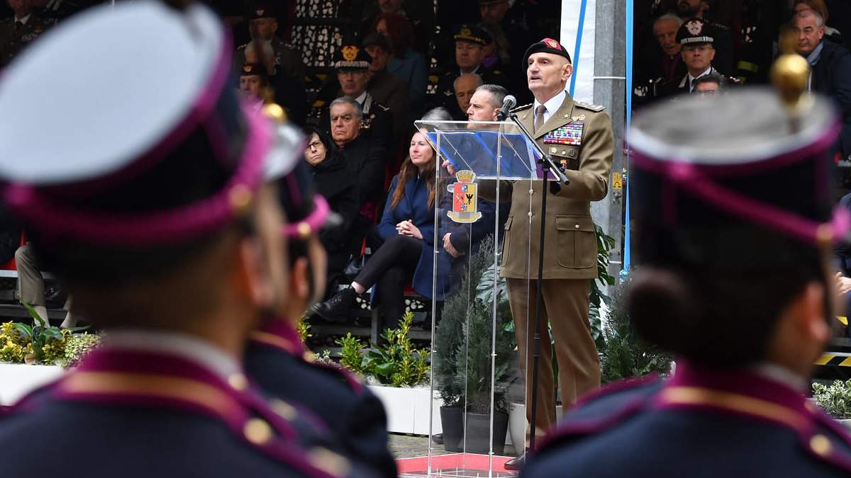 Giuramento del 207° corso “Fermezza” dell’Accademia Militare di Modena: l’intervento del generale Luciano Portolano