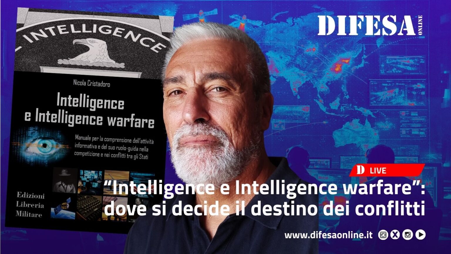 E Intelligence Lunedì 16 alle 21.00, Difesa ON AIR: