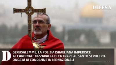 Gerusalemme, la polizia israeliana impedisce al cardinale Pizzaballa di entrare al Santo Sepolcro. Ondata di condanne internazionali