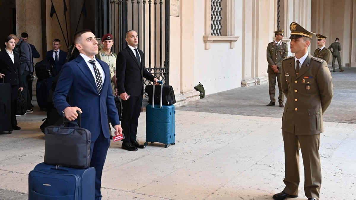 Al via il tirocinio del 208° corso “Fedeltà”