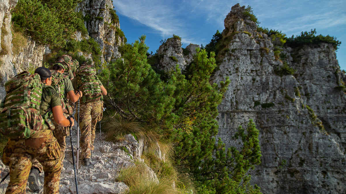 I giovani Alpini della Julia sul Pasubio tra addestramento, storia e tradizioni