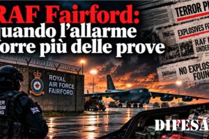 RAF Fairford: quando l’allarme corre più delle prove