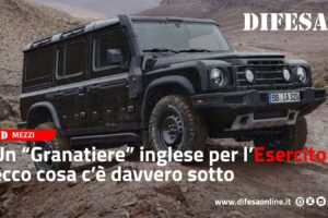 Un “Granatiere” inglese per l’Esercito: ecco cosa c’è davvero sotto