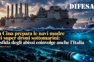 La Cina prepara le navi madre dei super droni sottomarini: la sfida degli abissi coinvolge anche l’Italia